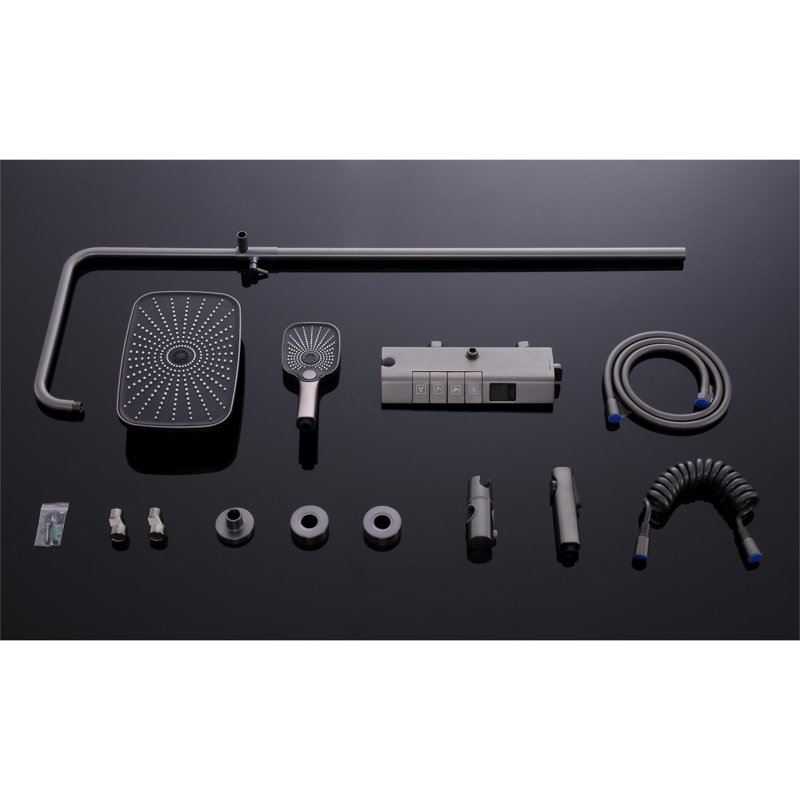 KISRAIS Shower Faucet With Digital Display & Reviews | Wayfair